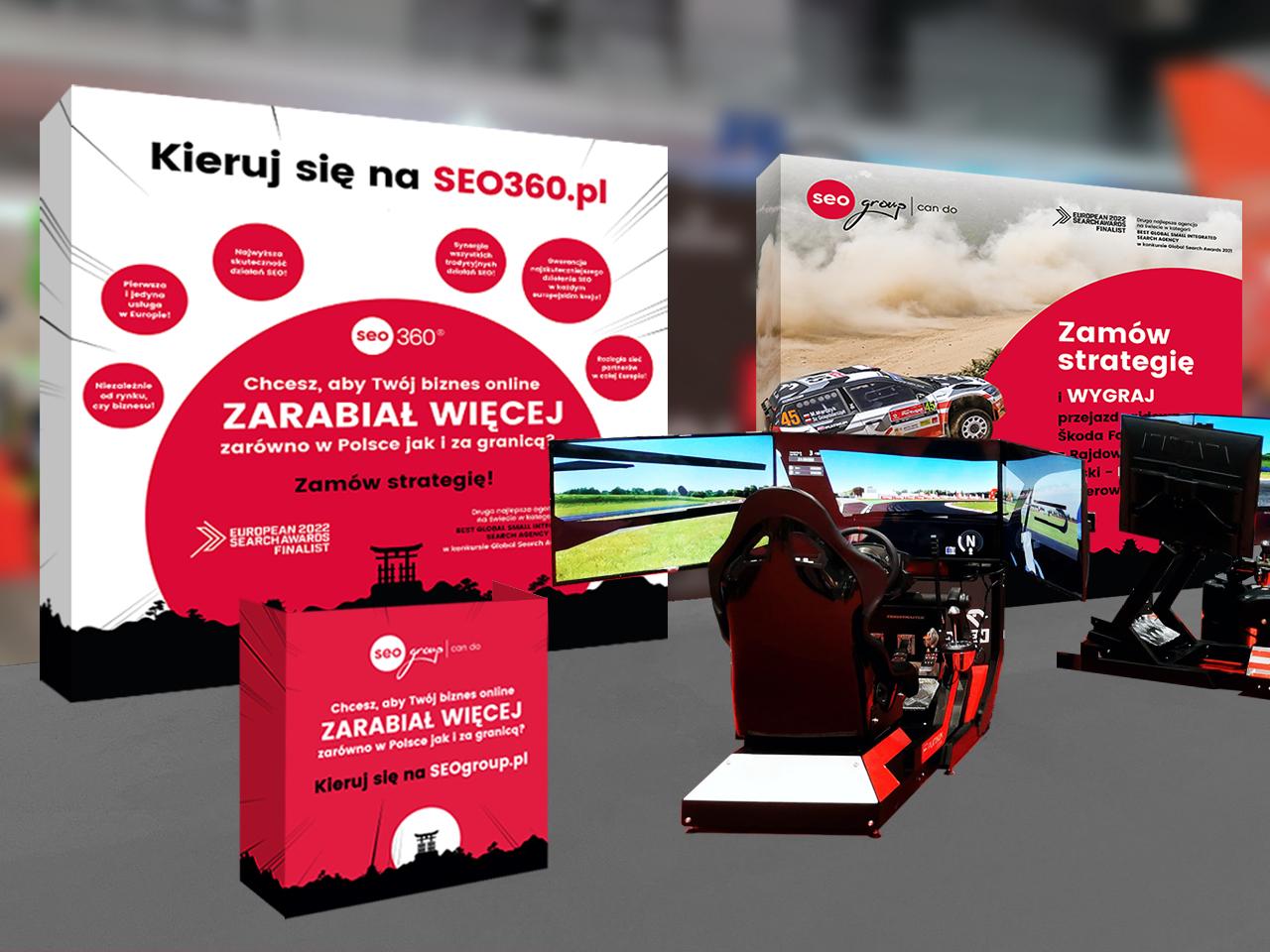 wizualizacja stoiska