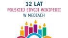 12 lat polskiej Wikipedii w mediach – infografika