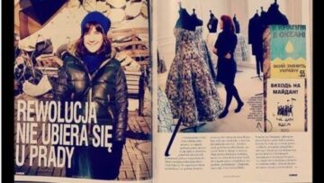 Glamour i ich modna rewolucja na Majdanie
