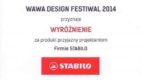 STABILO nagrodzone na WAWA DESIGN FESTIWAL