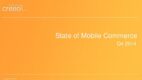 Mobile na topie: raport Criteo’s State of Mobile Commerce ujawnia siłę zakupową urządzeń mobilnych