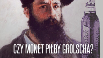 Czy Monet piłby Grolscha?  – czyli jak współczesna reklama czerpie  ze sztuki klasycznej