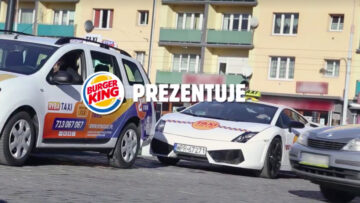 Reklama dnia: Lamborghini jako taxi – Burger King zaskakuje we Wrocławiu
