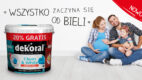 Wszystko zaczyna się od bieli – nowa kampania marki Dekoral