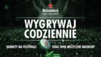 Żyj muzyką z Heinekenem i wygrywaj codziennie karnety na festiwale oraz inne muzyczne nagrody