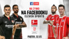 Eleven sports przeprowadzi w Polsce pierwszą w historii transmisję meczu Bundesligi na Facebooku