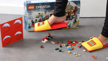 Koniec z bólem podczas zabawy Lego. Marka stworzyła kapcie, które ochronią każdą rodzicielską stopę