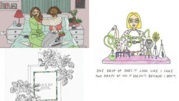 Gucci zaprosił do współpracy 15 ilustratorek z całego świata, które w nowej kampanii mówią o przyjaźni, młodości i różnych obliczach kobiecości