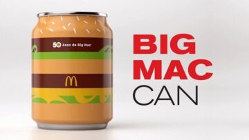 McDonald’s świętuje 50. rocznicę powstania Big Maca z puszką Coca-Coli w przebraniu burgera