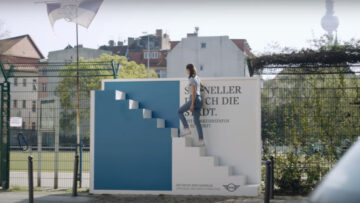 MINI tworzy niesamowite billboardy, które jednocześnie powstały, by skracać pieszym drogę do celu