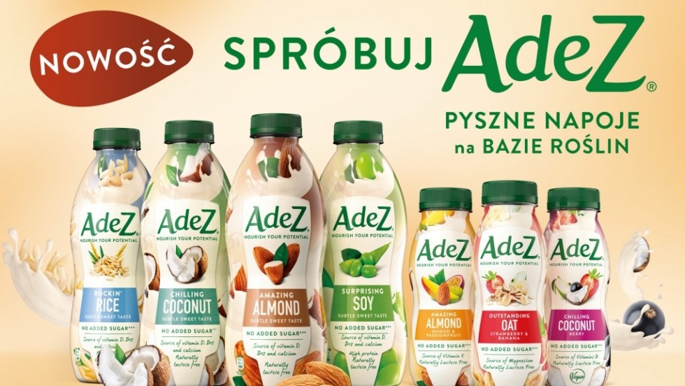 Coca-Cola wprowadza na polski rynek napoje roślinne AdeZ ...