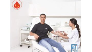 Be The 1! Cristiano Ronaldo jako ambasador centrum krwiodawstwa w Białymstoku motywuje do oddawania krwi