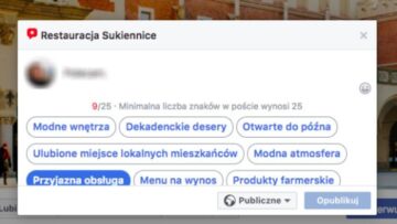 Polecenia zamiast ocen – rewolucja w recenzjach na Facebooku [poradnik]