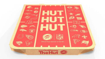 Pudełko od pizzy jako plansza do gry AR – Pizza Hut tworzy specjalne opakowanie z okazji nowego sezonu NFL
