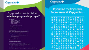 Open for Open Minds – Zabawa słowem w kampanii employer brandingowej Capgemini