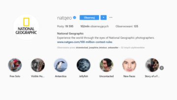 Profil National Geographic na Instagramie pierwszym markowym kontem ze 100 mln obserwujących
