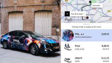 W Paryżu Uber oferował darmowy przejazd w zamian za słuchanie nowej płyty zespołu PNL