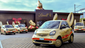 Lindt Gold Bunny Smart Tour: Lindt świętuje wielkanoc królikowymi smartami