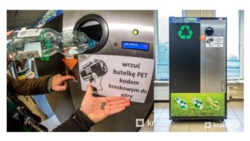 Kraków będzie skupował plastikowe butelki w automacie