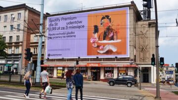 Wielkoformatowe ilustracje Barrakuz promują ofertę Spotify dla studentów w polskich miastach