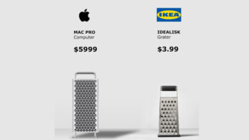 IKEA nabija się z najnowszego komputera Mac Pro marki Apple