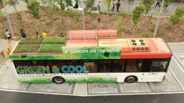 Ogrody na singapurskich autobusach zamiast klimatyzacji