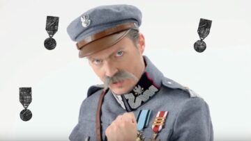 Maria Skłodowska-Curie i Józef Piłsudski zachęcają do pójścia na wybory w kampanii Comedy Central Polska