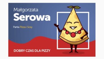 Małgorzata Serowa i Grzegorz Schabowy kandydatami w „kampanii wybornej” PizzaPortal.pl