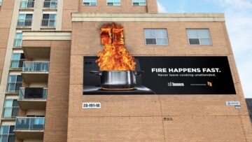 Toronto przestrzega przed pożarami w mieszkaniach niekonwencjonalnymi reklamami
