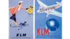 Historia linii KLM w plakatach reklamowych