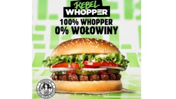 Burger King przedstawia Rebel Whoppera – 100% Whopper, 0% wołowiny