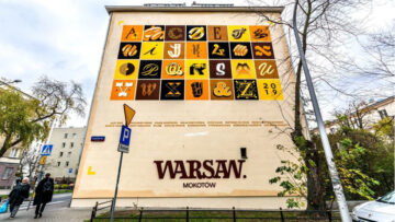 Wallphabet: W Warszawie pojawił się niesamowity mural w hołdzie rzemiosłu liternictwa