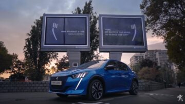 Nietypowy outdoor Peugeota – te billboardy zmieniają hałas w energię elektryczną