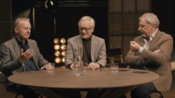 Andrzej Seweryn, Bogusław Linda i Andrzej Grabowski podczas „spotkania legend” promują „Irlandczyka” Netfliksa
