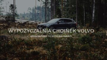 Volvo rusza z akcją „Wypożycz choinkę na święta”