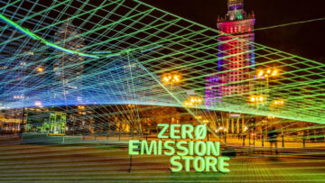 innogy Polska prezentuje niezwykłą instalację świetlną Zero Emission Store