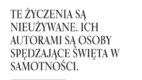 Obciachowe życzenia? Lepiej wysłać szczere życzenia w dobrej sprawie