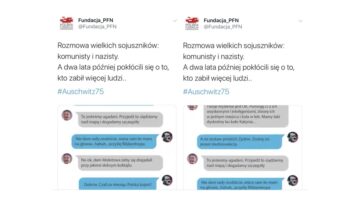 Hitler i Stalin w internetowej konwersacji dyskutują o ataku na Polskę – kontrowersyjna akcja PFN pod ostrzałem krytyki