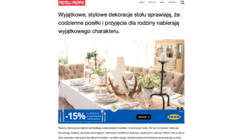 In-Image Ads w zimowej kampanii IKEA