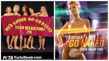 PETA osiągnęła swój cel i zakończyła kampanię „I’d Rather Go Naked Than Wear Fur”