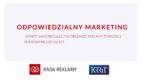Sukces samoregulacji w obszarze reklamy żywności skierowanej do dzieci. Prezentacja raportu Krajowej Rady Radiofonii i Telewizji