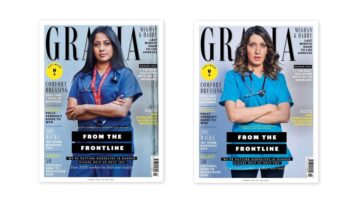 From The Frontline: Grazia uhonorowała brytyjskie lekarki i pielęgniarki walczące z koronawirusem specjalnymi okładkami