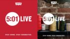 Levi’s Europe prezentuje projekt „5:01 Live – Stay Home, Stay Connected”