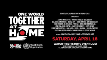 WHO, Lady Gaga i Global Citizen organizują charytatywny koncert, by wesprzeć służbę zdrowia walczącą z koronawirusem