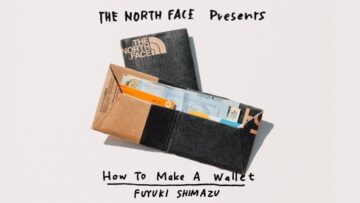 The North Face pokazuje, jak w kreatywny sposób zrobić portfel ze starego pudełka po butach