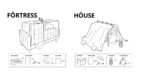 IKEA przygotowała instrukcje na stworzenie nietypowych miejsc do zabaw dla dzieci