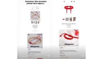 Polska marka Wishbone oskarżona o sprzedaż biżuterii z Aliexpress