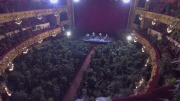 Koncert dla biocenu: W barcelońskiej operze artyści zagrali dla roślin w ramach niekonwencjonalnej akcji