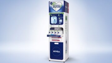 Nivea w Niemczech wprowadza automaty do uzupełniania butelek wielokrotnego użytku