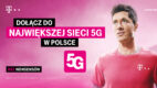Robert Lewandowski w najnowszej kampanii T-Mobile promuje 5G i jakość sieci operatora